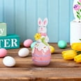 thumbnail image 4 of Easter Bunny Statue Easter Bunny Figurine Resin Easter Desktop Ornament Animal Figurine Resin Rabbit Sculpture for Easter Home Office Tabletop Decoration, 4 of 5