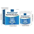 thumbnail image 3 of Iumwxz Transparent Coating Super Strong Agent Invisible Agent Water Proof Insulation Sealant Transparent Repairing Leak100ml home tool blue Plastic Today Discount, 3 of 9