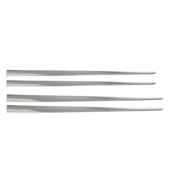 Coast To Coast Side Molding CCISM603 Direct Fit; Chrome Plated; 4 Piece