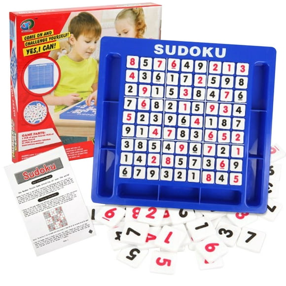 Enfants Sudoku Game Puzzle d'Éducation Précoce Game Board Game Puzzle Jouet Échecs