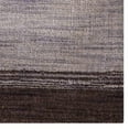 thumbnail image 4 of Rugsotic Carpets Handmade Rugs Hand Knotted Loom Runner 2'6''x8' Dark Brown Beige Wool for Indoor Use, 4 of 5