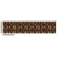 thumbnail image 3 of Ambesonne Geometric Fabric by the Yard Upholstery, Autumn Leaves Triangles, 1 Yard, Dried Rose and Cinnamon, 3 of 5