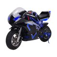 thumbnail image 2 of Gas Pocket Bike Gt 49cc 2-stroke Blue, 2 of 4
