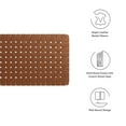 thumbnail image 2 of Pemberley Row Vegan Leather Walnut Brown Headboard Rectangular Wall-Mount Full, 2 of 7