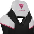 thumbnail image 5 of Silla gamer ThunderX3 TC5 ergonómica rosa con tapizado de cuero sintético, 5 of 5