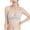 Gray, variant on Itsame 1 Pack Everyday Casual Bra Set Womens Full Support Bra Comfortable Tie Back Wireless Comfort Bralette White Size S