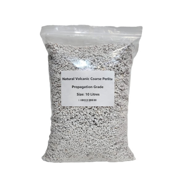 Perlite Natural Volcanic Coarse Perlite. A Fantastic Soil Amendment for Indoor and Outdoor Plant Use, Custom Prepare by Let's Grow