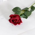 thumbnail image 1 of PENGXIANG 5 Packs 19.7 inch Wedding Rose  Single Branch Moisturizing Rose Valentine‘s Day Decorative Roses Silk Roses Flower Imitation Flowers, 1 of 9