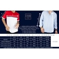 thumbnail image 4 of Camisa Casual De Hombre Manga Larga Rayas Cuello Mao Chili Beans Verde Ropa de hombre T M, 4 of 4