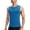 Mens Tank Tops Blue, variant on Mens Athletic Tank Top Pullover Sleeveless Crew Neck Shirt Slim Fit Training Workout Tee Fathers Day Gift