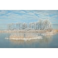 thumbnail image 2 of Haaksma, Piet 14x11 White Modern Wood Framed Museum Art Print Titled - Winter, 2 of 4