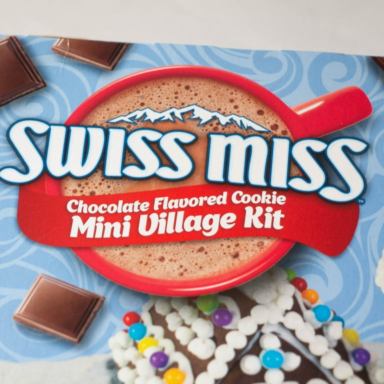 Swiss Miss Chocolate Holiday Mini Village Kit - Icing, Candy, Hot
