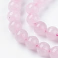 thumbnail image 3 of Natural Rose Quartz Bead Strands Round 8mm Hole: 1mm about 48pcs/strand 14.9 inch DIY, 3 of 3