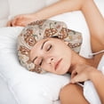 thumbnail image 6 of Naloa Groovy Disco Pumpkin Adjustable Hair Bonnet for Sleeping, Hair Wrap Sleep Cap Turban for Women Men, Curly Straight Hair Long Large Braid Unisex, 6 of 6