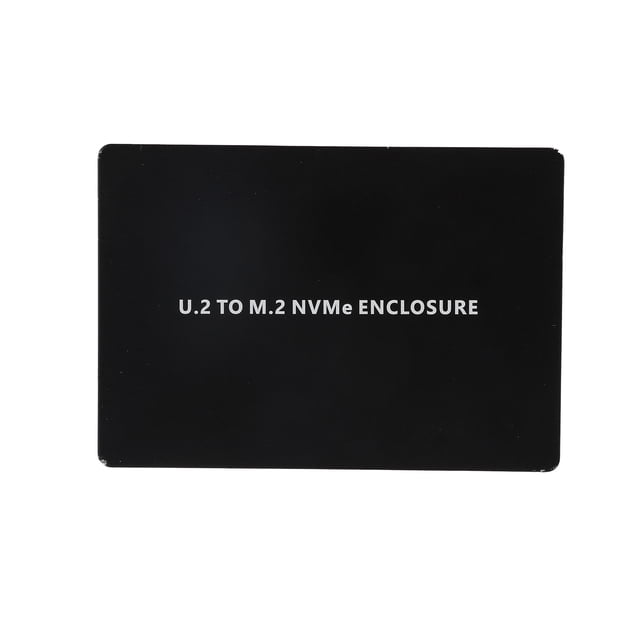 U.2 To M.2 Ssd Enclosure 2.5In Hard Disk Enclosure PCIE3.0 NVME MKey M.2 To U.2 Adapter Card SFF8639 Aluminum U2 For SSD