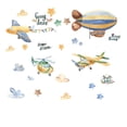 thumbnail image 5 of Vinil Decorativo Infantil Dara Baby Avión Helicóptero Habitación niños VinDe250, 5 of 5