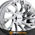 thumbnail image 4 of 22x9.5 Cruiser Alloy 925V Cutter Bright PVD Wheel 5x115/5x5.5 +15, 4 of 5