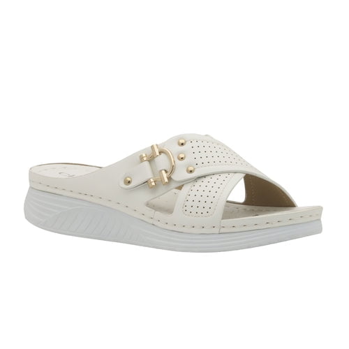701-57 Sandalia plataforma blanco Cklass 701-57