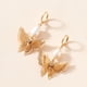 thumbnail image 5 of Pendientes para mujer, regalos para mujer, pendientes huecos de metal multicapa, pendientes de perlas barrocas con temperamento, collar, collar, 5 of 5
