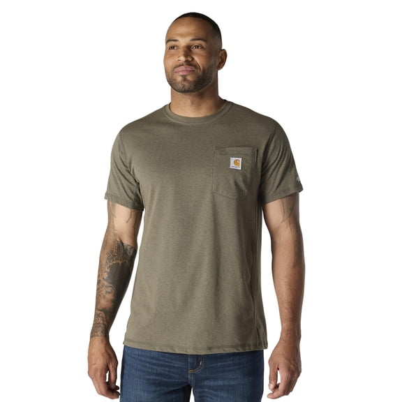 Men's Force Relaxed Fit Midweight Short-Sleeve Pocket T-Shirt