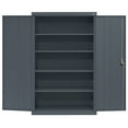 thumbnail image 4 of Sandusky Lee 46"W x 24"D x 72"H 5-Shelf Steel Storage Cabinet with Recessed Handle, 4 of 13