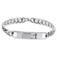 thumbnail image 3 of Pulsera de cadena de eslabones para hombre, joyería de hip hop, pulsera de eslabones duradera de acero inoxidable argén, 3 of 9
