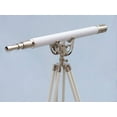 thumbnail image 5 of floor standing chrome with white leather anchormaster telescope 65 inch, 5 of 5