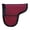 Maroon, variant on Australian Wool Felt Premium Shaped Trail Rider Comfort Pad Black 109SP565BK