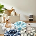 thumbnail image 2 of Lilixerw 16 inch Soft Plush Dog Crate Mat,Machine Washable Comfort Plush Dog Bed with Non Slip Bottom for Home Pet Supplies, 2 of 9