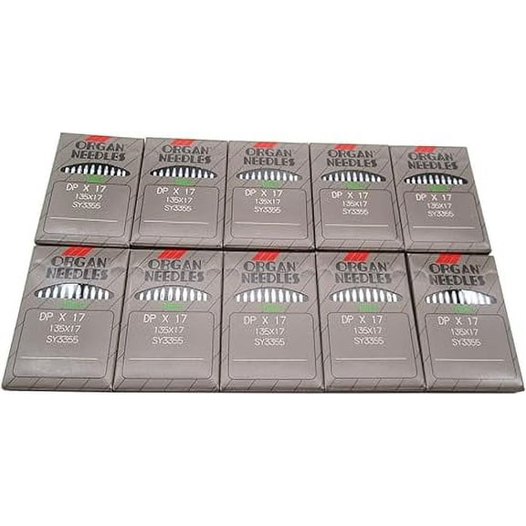 Teamwork Organ Needle - 100 PCS Organ Walking Foot Sewing Machine Needles #DPX17 135X17 SY3355 (DPX17 16/100)