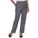 thumbnail image 1 of Alfred Dunner Womens Classic Pull On Straight Leg Casual Pants, gray, Plus Size, 18W, 1 of 1