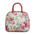 thumbnail image 2 of Lunch Bag Lunch Box for Women Reusable Insulated Lunch Cooler Bags,Large Capacity for Work Travel Picnic,Water-Resistant Pioneer Colorful Floral Lunch Tote Bag Gifts for Woman Mom Red, 2 of 6