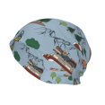 thumbnail image 2 of Logiee Camping Caravan Print Unisex Knit Beanie for Men Women Winter Hat,Beanies Skull Caps, 2 of 7
