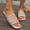 Pink, variant on WILLBEST Shows for Womens Women's Summer Fashion Network Open Toe Slippers Outdoor Beach Slippers