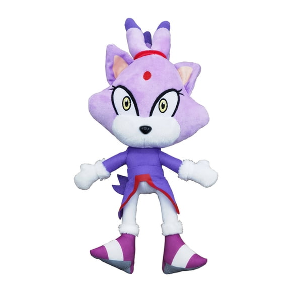 Sonic The Hedgehog 11 Inch Plush Toy, Soft Stuffed Collectible Figure, Cuddly Doll for Kids & Fans