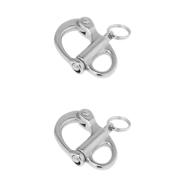 Grilletes Rápidos de material acero Inoxidable 304 Rigging De Fianza Giratoria De Liberación Rápida Yotijar Sirviente Snap Shackle