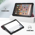 thumbnail image 7 of EpicGadget Case for Amazon Fire HD 8 / Fire HD 8 Plus (10th Generation, 2020 Released) - Lightweight Tri-fold Stand Auto Wake/Sleep Folio Cover Case + 1 Screen Protector and 1 Stylus (Forest Dusk), 7 of 7