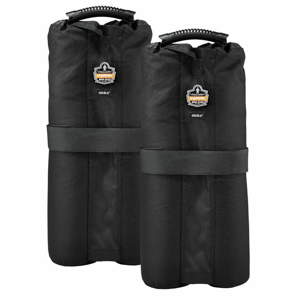Ergodyne SHAX® 6094 Tent Weight Bags - Set of 2, Black, One Size