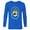 Navy, variant on Disney The Nightmare Before Christmas Sally Halloween Beach - Long Sleeve T-Shirt for Men - Customized-Black
