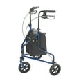 thumbnail image 3 of drive Deluxe Rollator Adjustable Height / Folding Aluminum 300 lbs. 31 to 38 inch Handle Height 10289BL, 3 of 6