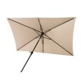 thumbnail image 6 of C-Hopetree Rectangular Outdoor Patio Market Table Umbrella with Tilt 6.5 x 10 ft, Beige, 6 of 7