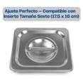 thumbnail image 3 of Tapa para Inserto de Acero Inoxidable, Tamaño Sexto, TASE-COM Caledonia TASE-COM, 3 of 6