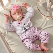 Rsg Dolls Realistic 17-inch Lifelike Newborn Size Baby Doll, Poseable Toy for Age 3+
