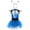 Blue-A, variant on CHICTRY Girls Halloween Alien Cosplay Costume Metallic Shiny Sequins Leotard Dress Dance Performance Tulle Dress Blue 16