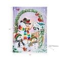 thumbnail image 3 of Maison Concepts Christmas Led Canvas Wall Art Snowman Mailing Letter 12X16, 3 of 3