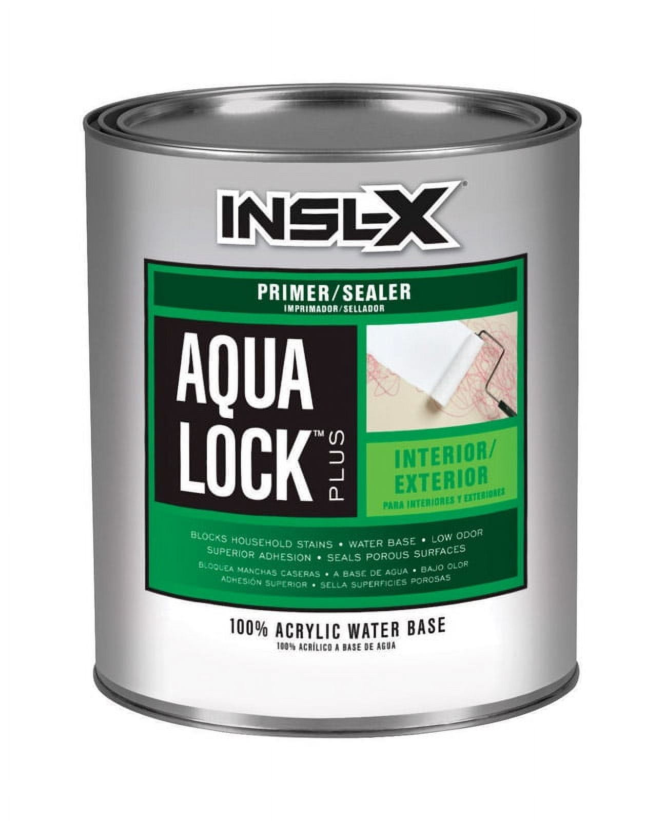 BENJAMIN MOORE & CO-INSL-X AQ0400099-04 Quart White Aqua Lock Primer