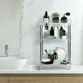thumbnail image 5 of Sorbus 3-Tier Organizer Shelf Stand, Clear Storage Tray Caddy for Cosmetics, Bathroom/Kitchen Supplies,Toiletries, Counter, Vanity, Desk, Under Sink Organization, 5 of 6