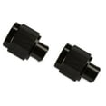 thumbnail image 2 of Mr Gasket 492906-BL Aluminum -6 AN Flare Fitting Cap, Black, Pair, 2 of 5