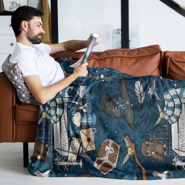 Gryffindor Hogwarts Blanket – Cozy and Durable Anti-Pilling