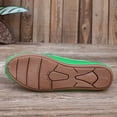 thumbnail image 5 of Women's Fashionable Casual Wear Versatile British Style Plus Size Loafers With Metal Chain Round Toe Flat Sole Pumps Comfortable Slip On Gifts, 5 of 9